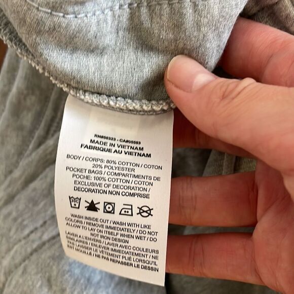 Nike NSW Essential High-Rise Standard Fit Shorts Grey Women XL(CJ2158-063) - Picture 7 of 9